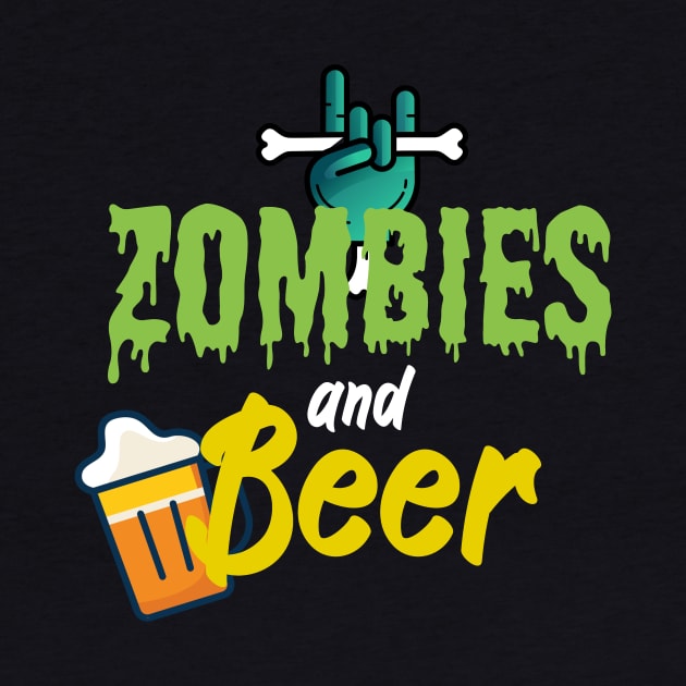 Zombies and beer by maxcode